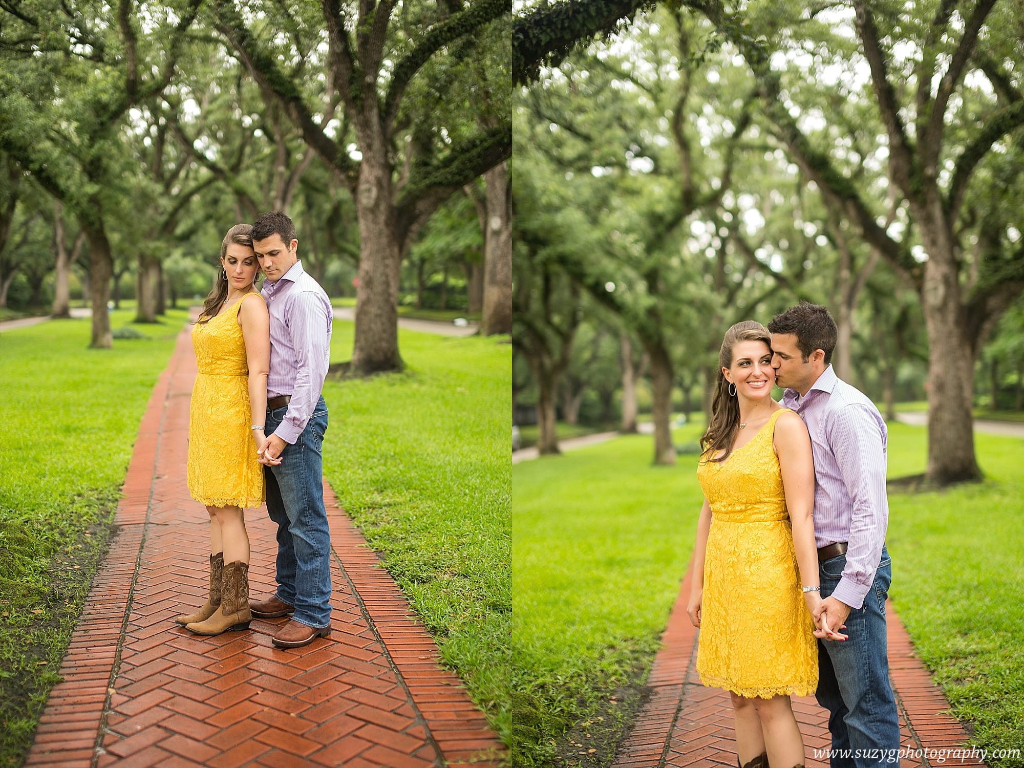 Holly Seth Discovery Green Park Houston Texas Engagement